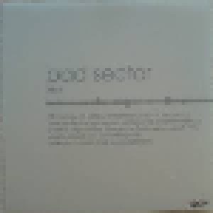 Bad Sector: Xela (CD) - Bild 2
