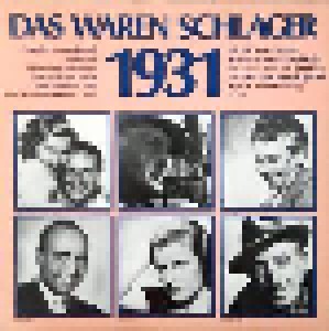 Cover - Johannes Maximilian: Waren Schlager 1931, Das