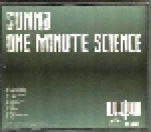 Sunna: One Minute Science (CD) - Bild 2