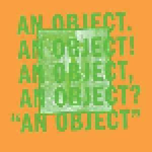 No Age: Object, An - Cover