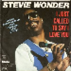 Stevie Wonder: I Just Called To Say I Love You (7") - Bild 2