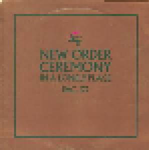 New Order: Ceremony (12") - Bild 1