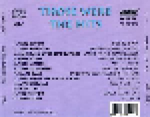 Those Were The Hits - Volume 1 (CD) - Bild 4