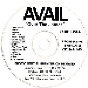 Avail: Over The James (Promo-CD) - Bild 2