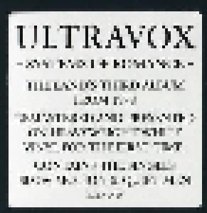 Ultravox: Systems Of Romance (LP) - Bild 4