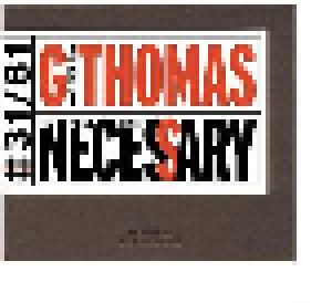 Cover - Gary Thomas: By Any Means Necessary