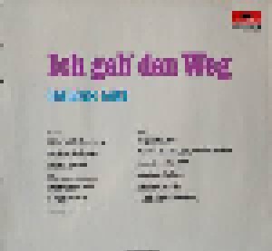Daliah Lavi: Ich Geh' Den Weg (LP) - Bild 2