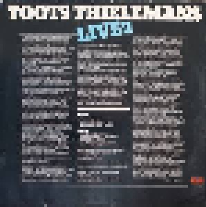 Toots Thielemans: Live 2 (LP) - Bild 2