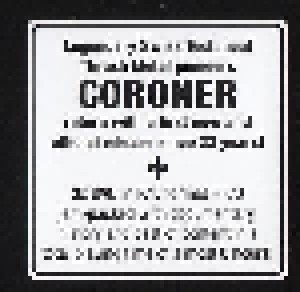Coroner: Autopsy: The Years 1985 - 2014 In Pictures (3-DVD + CD) - Bild 2