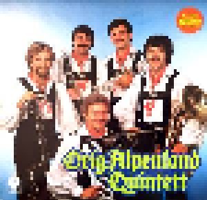Cover - Original Alpenland Quintett: Orig. Alpenland Quintett