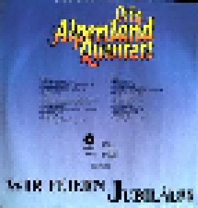 Original Alpenland Quintett: Wir Feiern Jubiläum (LP) - Bild 4