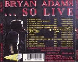 Bryan Adams: ...So Live (CD) - Bild 2