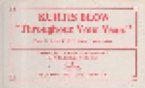 Kurtis Blow: Throughout Your Years (12") - Bild 3