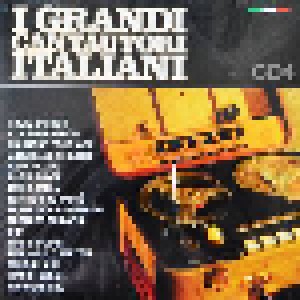 Cover - Pierangelo Bertoli: I Grandi Cantautori Italiani - CD 4