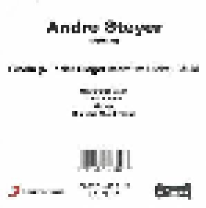 Andre Steyer: Gloria (Nur Der Sieger Steht Im Licht) (Promo-Single-CD) - Bild 2