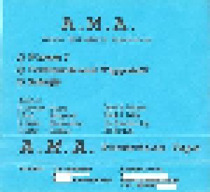 Cover - A.M.A.: Promotion Tape