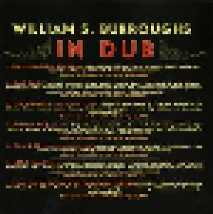 Dub Spencer & Trance Hill: William S. Burroughs In Dub (CD) - Bild 3