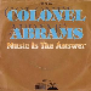 Cover - Colonel Abrams: Music Is The Answer