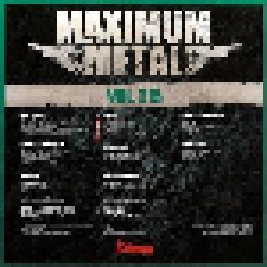 Metal Hammer - Maximum Metal Vol. 215 (CD) - Bild 2
