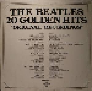 The Beatles: 20 Golden Hits (LP) - Bild 2