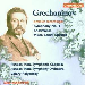 Alexander Tichonowitsch Gretschaninow: Symphony No. 1 / Snowflakes / Missa Sancti Spiritus - Cover