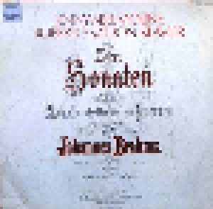Johannes Brahms: Zwei Sonaten (Clarinette (oder Bratsche) und Pianoforte) (LP) - Bild 1
