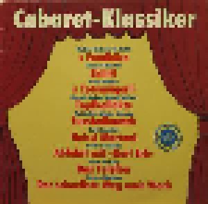 Cover - Walter Roderer & Hansjörg Bahl: Cabaret-Klassiker