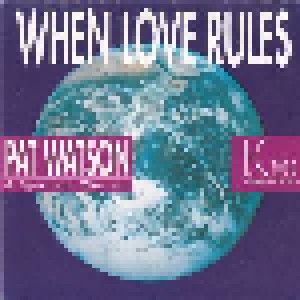 Cover - Pat Watson: When Love Rules