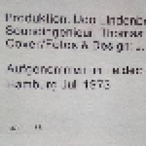 Udo Lindenberg & Das Panikorchester: Alles Klar Auf Der Andrea Doria (LP) - Bild 3