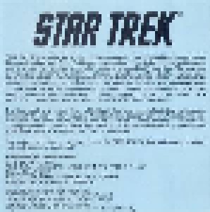 Jack Finlay, Douglas Grindstaff & Joseph Sorokin: Star Trek Original T.V. Series Sound Effects (CD) - Bild 2
