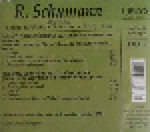 Robert Schumann: Sonata For Piano / Songs For An Early Hour (CD) - Bild 2