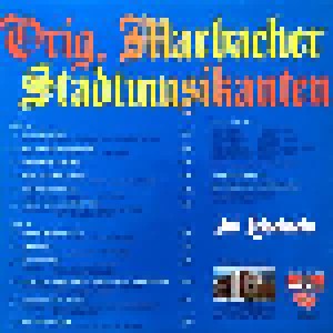 Original Marbacher Stadtmusikanten: Am Leiselstein (LP) - Bild 2
