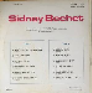 Sidney Bechet: Sidney Bechet - For Jazz Collectors Only (LP) - Bild 2