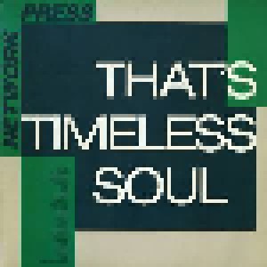 Cover - Lynn White & David Hudson: Network Press Presents That's Timeless Soul