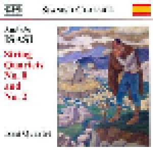 Cover - Andrés Isasi: String Quartets No. 0 And No. 2