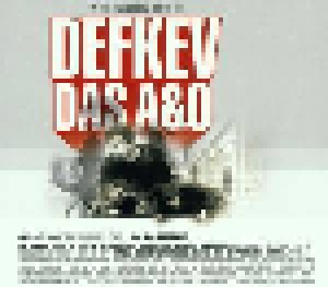 Def Kev Feat. Ju + Timxtreme & Karibik Frank: Das A&O / Klarsicht (Split-Single-CD) - Bild 1