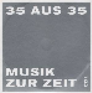 Cover - Dendemann: 35 Aus 35 - Musik Zur Zeit