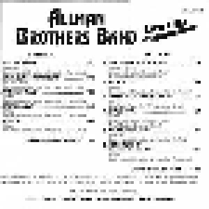 The Allman Brothers Band: Live USA (Tape) - Bild 2
