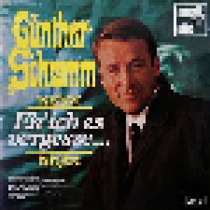 Cover - Günther Schramm: Eh' Ich Es Vergesse...