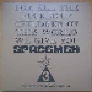 Spacemen 3: For All The Fucked-Up Children Of This World - First Ever Recording Session, 1984 (LP) - Bild 1