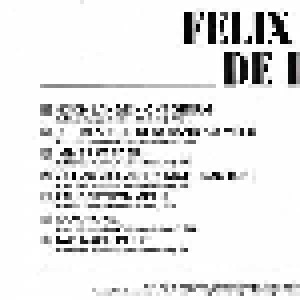 Felix De Luxe: Felix De Luxe (CD) - Bild 3