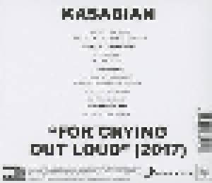Kasabian: "For Crying Out Loud" (2017) (CD) - Bild 2