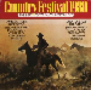 Cover - Con Hunley: Country Festival 1980 - The Best Taste In Country Music