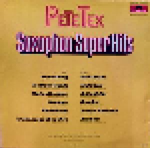 Pete Tex: Saxophon Super Hits (LP) - Bild 2