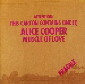 Cover - Alice Cooper: Muscle Of Love