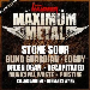 Cover - Cellar Darling: Metal Hammer - Maximum Metal Vol. 229