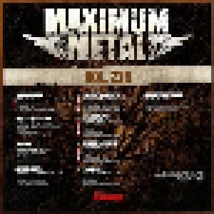Metal Hammer - Maximum Metal Vol. 229 (CD) - Bild 2