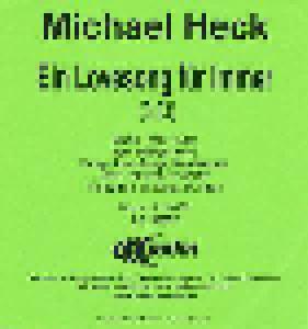Michael Heck: Ein Lovesong Für Immer - Cover