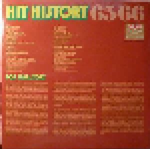 Hit History 65/66 (LP) - Bild 2