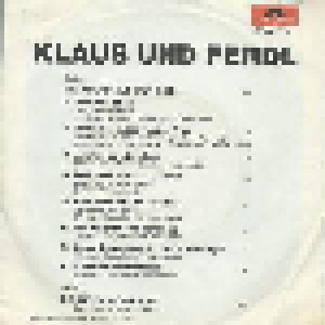 Klaus & Ferdl: Ein Abend Auf Der Heidi (7") - Bild 2